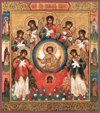 Икона Собор Архистратига Михаила и всех Небесных Сил бесплотных