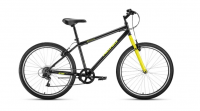 Горный (MTB) велосипед ALTAIR MTB HT 26 1.0 Черный/желтый (RBKT0MN66008)