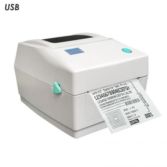 Термальный принтер этикеток Xprinter XP-460B белый
