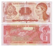 Банкнота 1 лемпир 2014 года - Гондурас