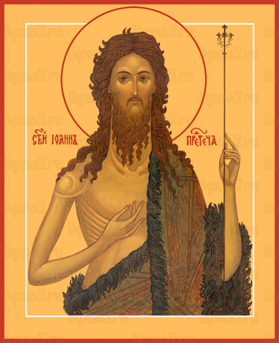 Икона Иоанн Креститель пророк