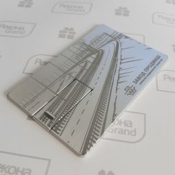 флешки визитки с логотипом