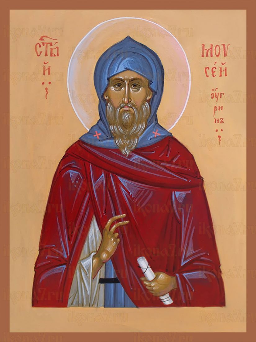 Икона Моисей Угрин преподобный