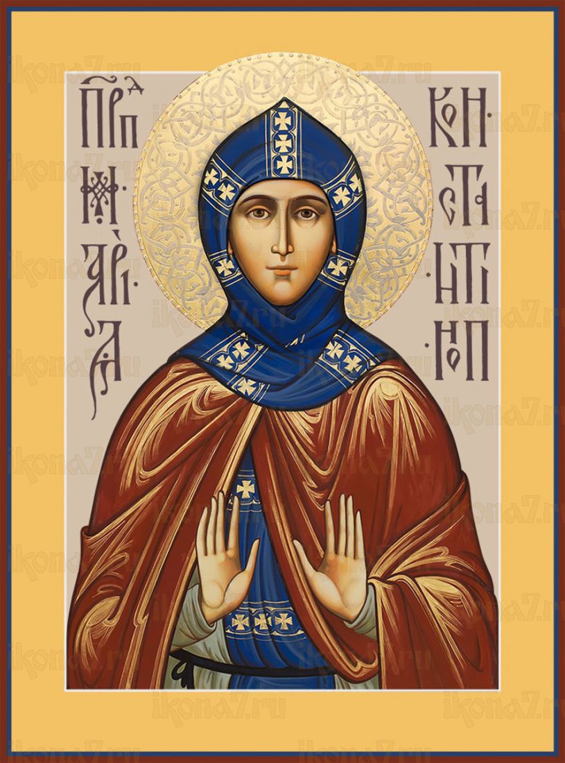 Икона Мария Константинопольская преподобная