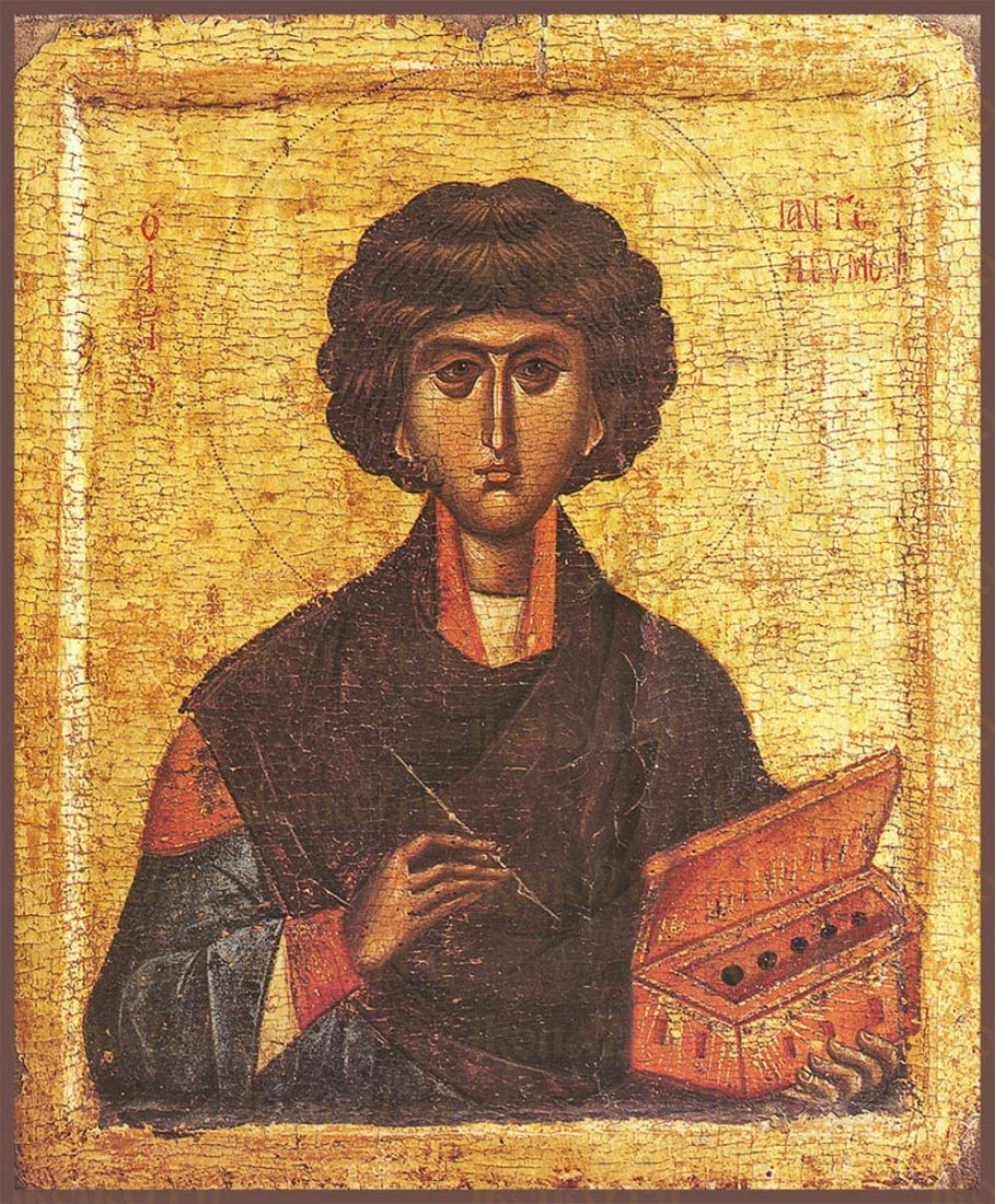 Икона Пантелеимон великомученик