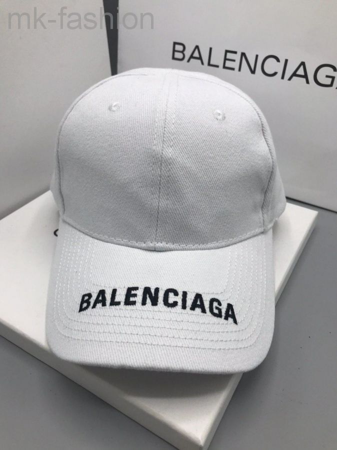 Balenciaga Бейсболка Белая
