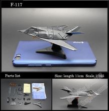 Сборная модель самолета Lockheed F-117 Nighthawk без клея