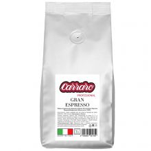Кофе  в зёрнах Carraro Gran Espresso - 1 кг (Италия)