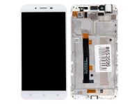 LCD (Дисплей) Asus ZC553KL ZenFone 3 Max (в сборе с тачскрином) (в раме) (white) Оригинал