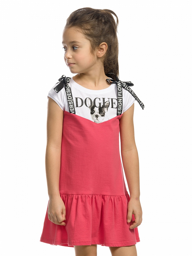Платье для девочек "Dogue"
