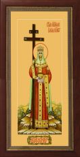 Мерная икона Елена равноапостольная царица (25x50см)