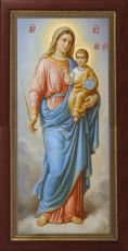 Мерная икона Виленская икона Божией Матери (25x50см)