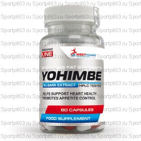 Yohimbe Extract / Йохимбин экстракт / 60 капс по 50 мг