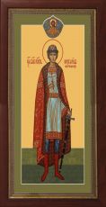 Мерная икона Михаил Муромский благоверный князь (25x50см)