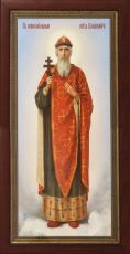 Мерная икона Равноапостольный Владимир Великий князь  (25x50см)