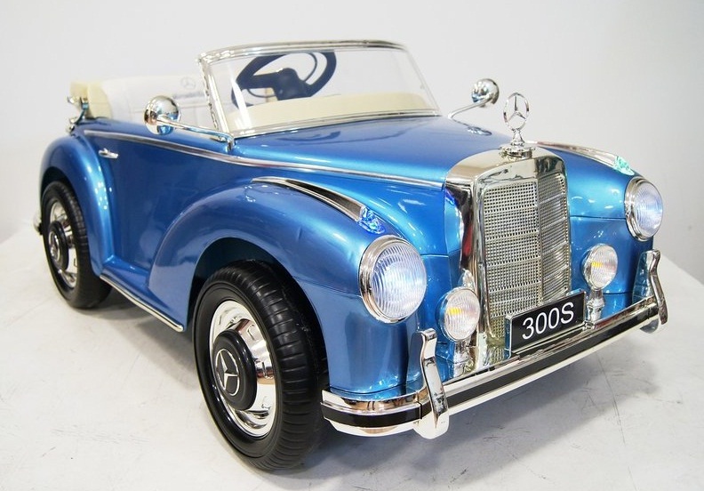 4114. Детский электромобиль Mercedes-Benz 300S blue