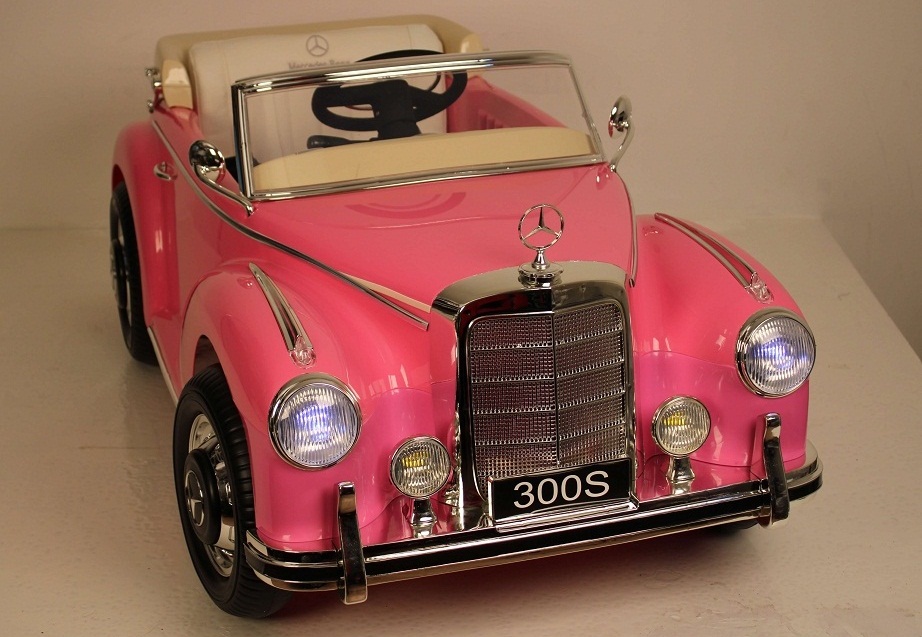 4090. Детский электромобиль Mercedes-Benz 300S pink