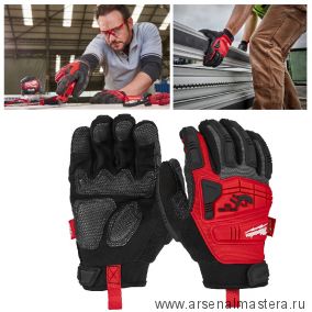 Перчатки с защитой от удара Impact Demolition Gloves 9 / L  MILWAUKEE 4932471909