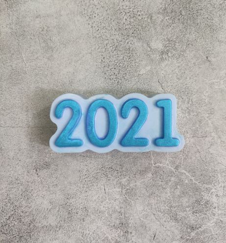 Пластиковая форма "2021"
