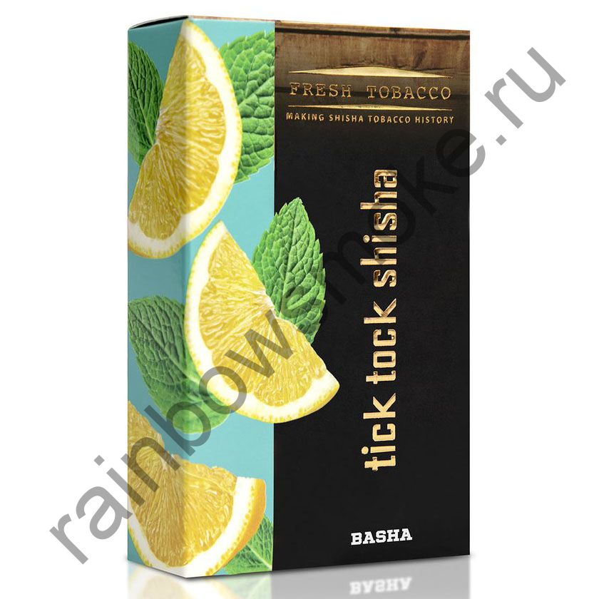 Tick Tock Hookah 100 гр - Basha (Lemon Mint) (Лимон и Мята)