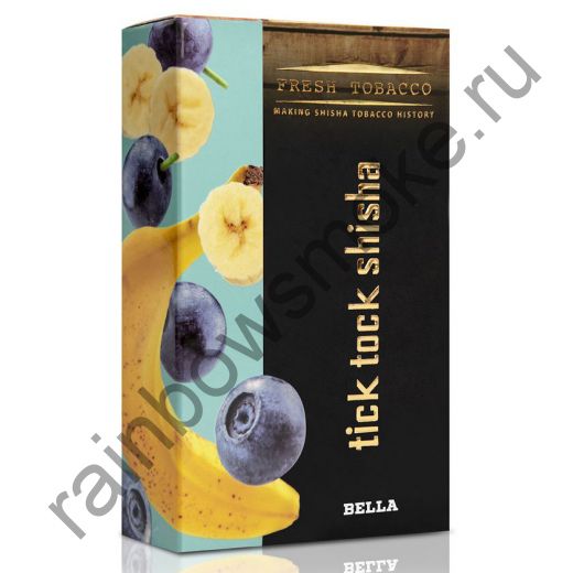 Tick Tock Hookah 100 гр - Bella (Blueberry & Banana) (Черника и Банан)