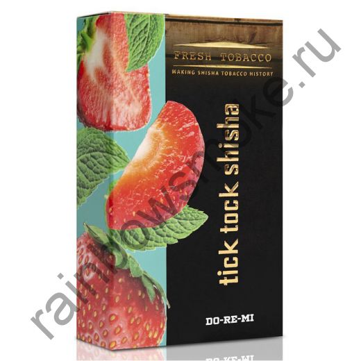 Tick Tock Hookah 100 гр - Do-Re-Me (Strawberry & Mint) (Клубника и Мята)