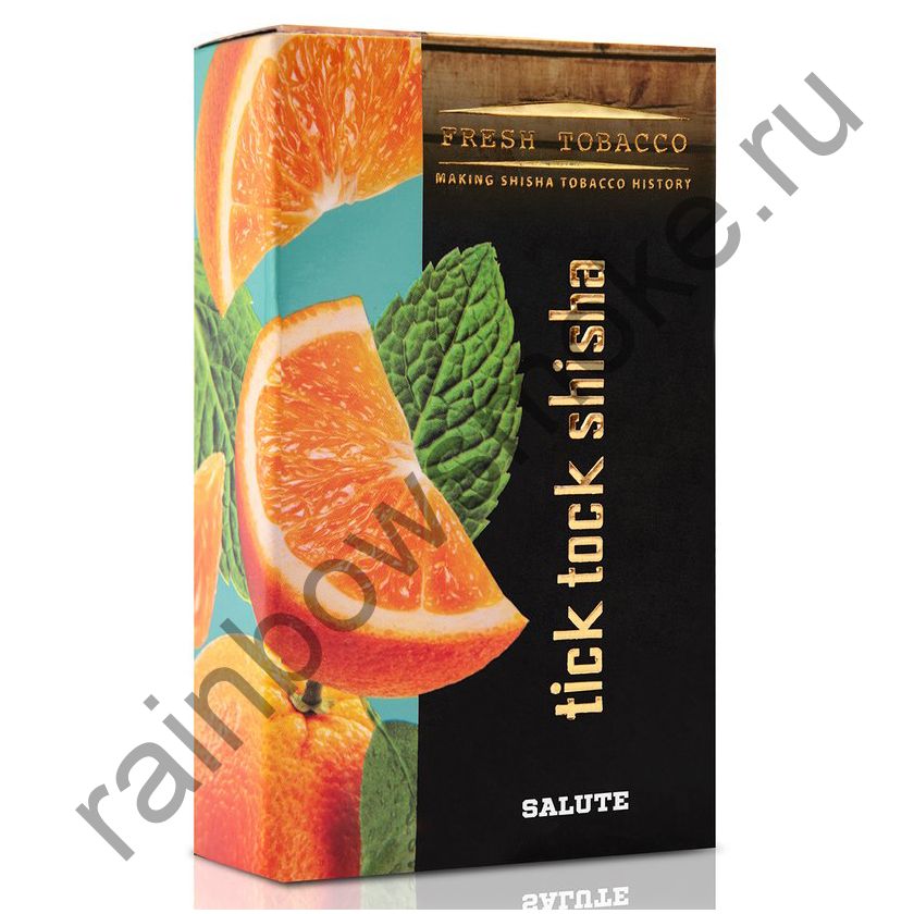 Tick Tock Hookah 100 гр - Salute (Orange & Mint) (Апельсин и Мята)