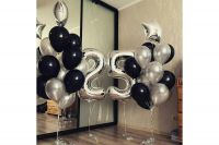 Композиция из воздушных шаров День рождения №194