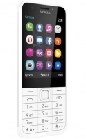 Телефон Nokia 230 Dual Sim WHITE SILVER