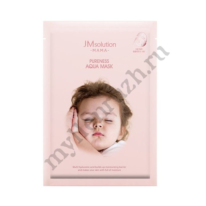 Тканевая маска для увлажнения кожи JMsolution Mama Pureness Aqua Mask