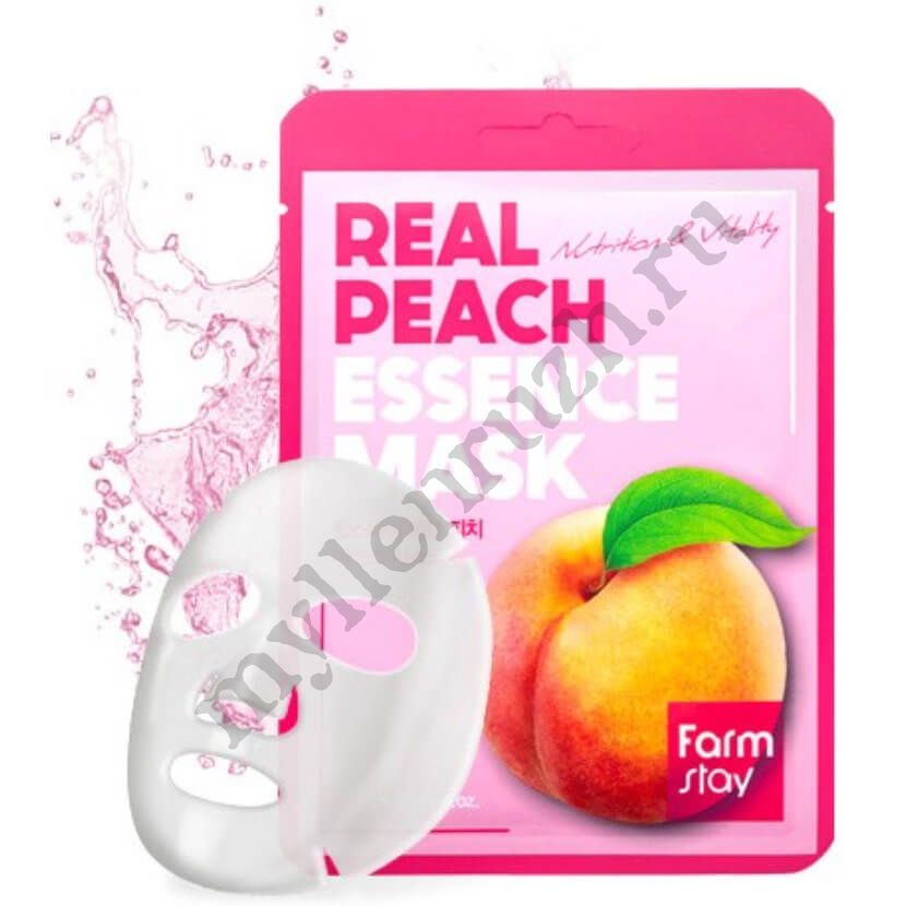 Тканевая маска FarmStay Real Peach Essence Mask