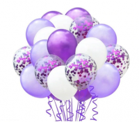 Цветные латексные шары воздушные шары с конфетти 56