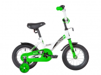 Детский велосипед Novatrack Strike 12 (2020) Белый-зелёный (140628)