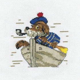"Klart" набор для вышивания 6-069 "Пес морячок"