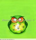 HAEANK 2256 Spring Green Owl (Large Format)