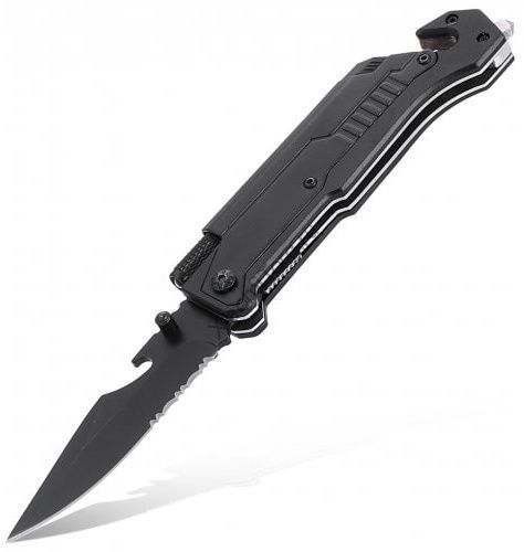 Складной нож Xiaomi Jiuxun Tools Ninety Outdoor Folding Knife 7 in 1 Black