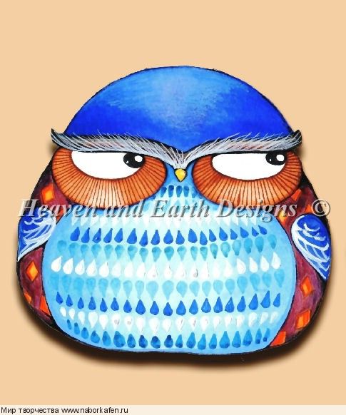 HAEANKQS 121 QS Grumpy Owl