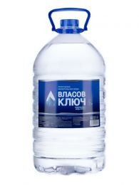 Природная минеральная столовая вода Власов ключ 5л. негаз. пэт (1 уп./2 бут.)