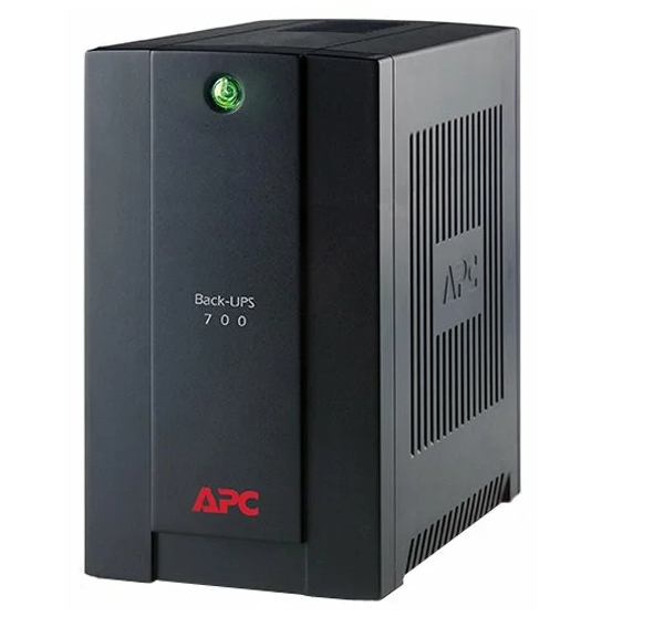 Интерактивный ИБП APC Back-UPS 700VA Черный (BX700UI)
