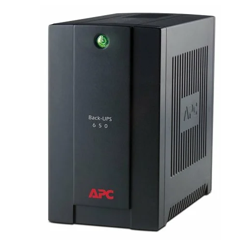 Интерактивный ИБП APC Back-UPS 650VA Черный (BX650CI-RS)