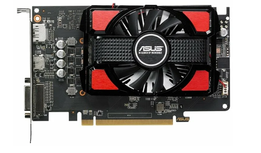Видеокарта ASUS AMD Radeon RX 550  (PH-RX550-4G-EVO)