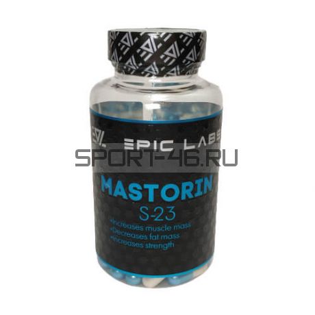 SARMs Масторин S-23 (Epic Labs) 60 капсул