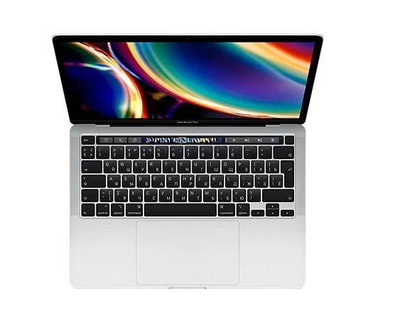 Ноутбук Apple MacBook Pro 13 2020 MWP82RU/A (i5-1038NG7/16Gb/SSD 1Tb/Iris Plus Graphics/13,3" WQHD/IPS/BT Cam 6580мАч/Mac OS 10.15.4 (Catalina)) Silver