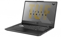 Ноутбук ASUS TUF FX706II-AU165T (17,3"(1920x1080 IPS AMD Ryzen 5 4600H(3Ghz)/8192Mb/1000Gb/noDVD/Ext: nVidia GeForce GTX1650T(4096Mb)//Gray/W10) (90NR03P1-M03210)