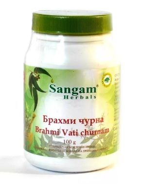 Брами чурна | Brahmi Vati churmam | 100 г | Sangam Herbals
