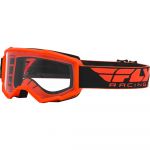 Fly Racing Focus Orange Clear Lens очки для мотокросса