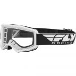 Fly Racing Focus White Clear Lens очки для мотокросса