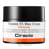 Ciracle Крем Витамин Е5 для лица осветляющий Vitamin E5 Max Cream, 50 мл