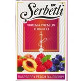 Serbetli 50 гр - Raspberry Peach Blueberry (Малина Персик Черника)