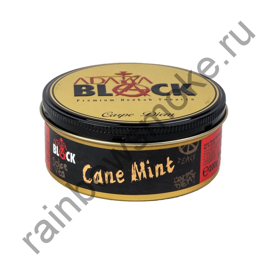 Adalya Black 200 гр - Cane Mint (Тростниковая Мята)